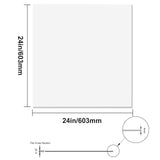 VEVOR Ceiling Tiles 12-Pack 24 x 24 in PVC Foam Fire-Rated Smooth White V952-THBZPVCFPB12YYQ3WV0