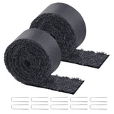 VEVOR 2 Rolls Rubber Mulch Roll for Landscaping 120 x 4.5in Rubber Mulch Mat V952-XJJFGW2J120I7N786V0