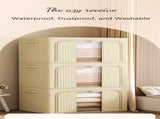 Refined Organization The Artistry of Minimalist Storage V1107-CWH0011-KHAKI