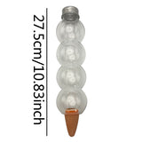 3-pack Gourd Shaped Self Watering Spike - 520ml Automatic Plant Waterer with Terracotta Stake - Slow V888-ELOSUNG56416