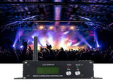 DMX 512 2.4G Wireless Transmitter Receiver LCD Display Power Adjustable Repeater Lighting V1294-YM0901-L6788EU