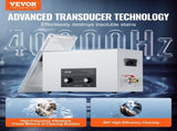 30L Ultrasonic Cleaner with Heater Timer & Basket, Professional Digital Sonic Cavitation Machine, V952-XNKZCSBQXJ3076CG5V3