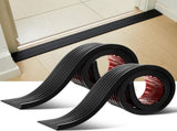2 Pcs 0.7" Rise Threshold Ramps for Doorways Self Adhesive Ramps for Door Adjustable Cuttable V1258-DP02-C-2844