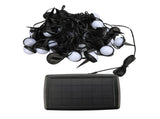 Solar Light String 50 Bulbs Cordless Decorative IP66 Waterproof Light String for Outdoor Yard Garden V1294-YM0901-3119240075411
