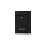 Galvanized Steel Mailbox With Key And Name Plate V1188-MS-227-1240