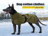 Dog Coat Warm-Lined Waterproof Medium-Large Dog Reflective Dog Coat Winter Dog - Black - Size V1102-136-70189-BLK-L-20-26KG