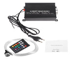 16W RGBW LED Fiber Optic Ceiling Decor Kit Light Engine with Cables Remote Controller V1294-YM0901-JYA01535-01