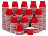576x 2oz Premium Plastic Red Mini Shot Cups Extra Strong PET BPA Free V563-CP0202-24-1BOX