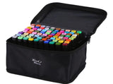 80-Pack Double-Sided MultiColor Marker Pens with Case V1237-ZY-506-0034