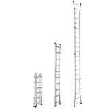 Telescoping Ladder A Frame 20 FT Extension Multi-Function for Homework V952-DGNAZXYST62MS3QAVV0