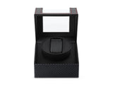 Embellir Watch Winder Box Automatic Single Quiet Carbon Fibre Black WBX-WIN-SINGLE-BK