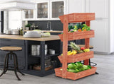 Fin Xxl Super Durable Elevated Planter Freestanding Rotatable Planter Box Garden Bed V767-HJ-ZM118-G1