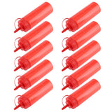 340ml 10pcs / Set Plastic Condiment Dispenser for Sauce Oil Cream Vineger V1294-YM0727-JY13524-03