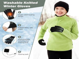 USB Heated Gloves, Winter Warm Heated Gloves Touchscreen Gloves Hand Warmers Work Gloves Unisex V1259-DP01-A-4125
