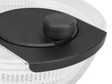 Manual Salad Dehydrator Transparent Plastic Hand Crank Vegetable Washer Dryer Drainer for Kitchen V1294-YM0901-3118250047211