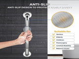 2 Pieces, Shower Grab Bars, Grab bars for toilet and shower, Non-slip stainless steel shower grab V1189-LC-LY-00181