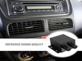Universal Car Audio Bass Knob, Black ABS, Boosts Bass and Improves Sound Quality V1370-AZ4-08723