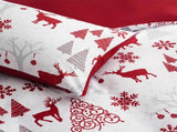 Christmas Santa Como Dahlia Quilt / Doona / Duvet Cover set V745-AQ044025K3