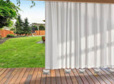 12 Pack Outdoor Curtain Weights Bag, Patio Curtain Sandbag with Sealed Bags and Clips, Reusable V1259-DP01-A-3648