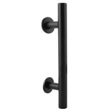 Black Heavy Duty Carbon Steel Sliding Barn Door Closet Pull Handle Wooden Gate Hardware V1294-YM0727-JY09920