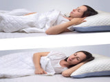 Pillow, Memory Foam, 50 x 60 cm, Summer and Winter Side, for Home, Office and Everyday Comfort, with V1189-LC-RY-00505