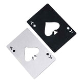 50Pcs Playing Card Bottle Opener Stainless Steel Portable Poker Card Bottle Opener for Kitchen Bar V1294-YM0901-3118240149811