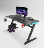 Gaming Desk With LED Light Gaming Desk Z Leg 120 CM V957-RLX39671020K