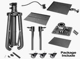 Mobile Laptop Tripod 11-16 Inch on Wheels 82-170cm Height Adjustable Projector Portable V985-LAPTOPTRIPOD