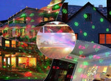 Christmas Laser Projector Light with 12 Dynamic Red & Green Patterns, IP44 Waterproof for Outdoor V1341-ZY-CV7SJYTQ-MULTICOLOR