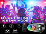 Disco Ball Light RGB Magic Ball Strobe Pattern Light with UV Light, Suitable for Home Parties, V1107-130-89086