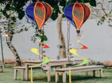 3Pcs Outdoor Hanging Decor Hot Air Balloon Pink Spiral Design for Parties V1370-AZ4-14194