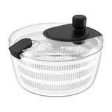 4.2 Quarts Large Capacity Manual Salad Spinner, Kitchen Vegetable and Fruit Dryer, Hand-Powered V1366-AZ2-W-26882