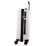 Pierre Cardin Inspired Milleni Cabin Luggage Bag Travel Carry On Suitcase 54cm - White V563-MONACO-CABIN-WHITE