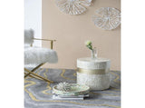CANCUN SHELL STOOL/TABLE V742-48744