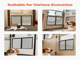 RV Screen Door Protector, 622.3 x 508 mm Door Grille, Easy to Install and Disassemble, Reinforced V952-KKSFCPMMLCH22B30VV0