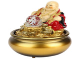 LED Water Fountain Innovative Resin Waterfall Ornament Art Crafts for Home Office Landscape V1294-YM0901-3111200232216