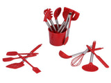 15PCS/Set Silicone Cooking Utensil Set with Stainless Steel Handle Kitchen Spatulas Spoon Cooking V1294-YM0714-3118210281711