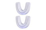 U-Shaped Electric Toothbrush 360-degree Sonic Cleaning Tooth Brush for Adults-blue V1263-JX-7493-1
