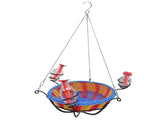 Outdoor Bird Feeder Hanging Rattan Basket Water Feeding Station for Garden Balcony Tree Branch V1294-YM0901-3111250047711