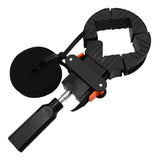 Right Angle Woodworking Clamp Black ABS Corner Clamp Fixation 1 Piece V1370-AZ4-20122