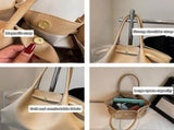 Coffee PU Leather Shoulder Bag for Women, Stylish Everyday Handbag V1237-ZY-917-069