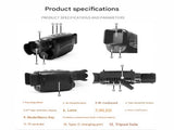 R7 Monocular Night Device with 10x Digital Zoom 2.5K QHD Video Recording Infrared Night V888-ELOSUNG48689