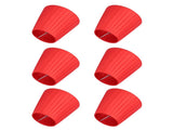 6Pcs Lampshade Modern Fabric Table Lamp Cover for Crystal Chandelier Wall Light Red V1294-YM0718-3119200177711