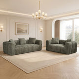 Multiple Seater Frameless Compressed Fabric 3 Seater Sofa V43-SET-BTHNY-3-2