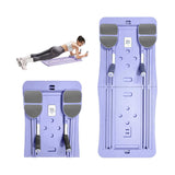 Pink Foldable Multi-Functional Abdominal Trainer - Home Workout Fitness Board V888-ELOSUNG21052