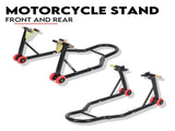 Motorcycle Stand Rear and Front V379-FTRRMOTSTND001