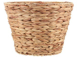 Brown Rattan Trash Can Woven Storage Basket for Home Office Bedroom Sundries Storage V1370-AZ4-20893