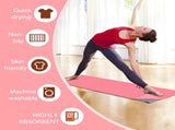 Non Slip Microfiber Yoga Mat Towel With Mesh Carry Bag Quick Dry Sweat Absorbent For Hot Yoga V1237-ZY-807-128