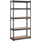 VEVOR Storage Shelving Unit, 5-Tier Adjustable, 907 kg Capacity, Heavy Duty Garage Shelves Metal V952-SXHJC12DX30WXTUZMV0