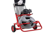 Drain Cleaner Machine 22m x 9.5mm, Sewer Snake Auger on Wheels, Manual Feed Drain Cleaning Machine V952-GDSTJLSGTSSDJ4OVD001V3
